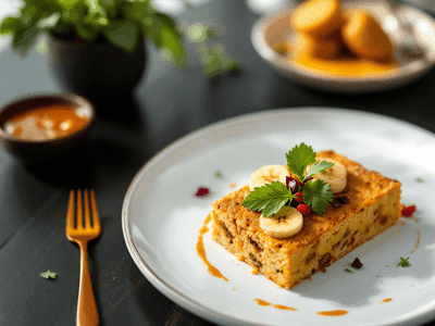 Banana Bread Slice
